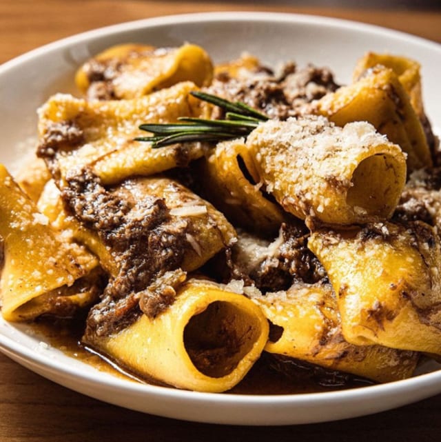 Duck Confit Pasta.