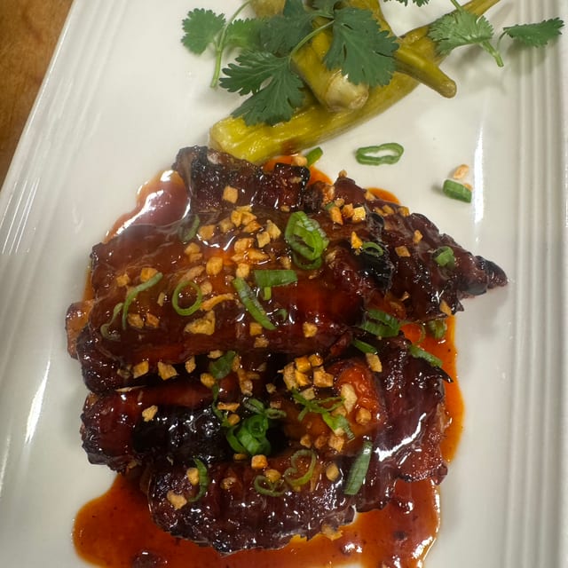 Sticky Pork Riblets.